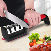 3 Purpose Kitchen Knife Sharpener