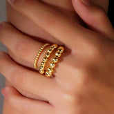 Boho Vacation Style Ring Set