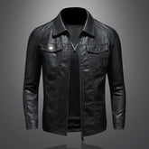 Men’s Slim Fit Leather Jacket