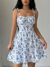 Summer Floral Spaghetti Strap Dress