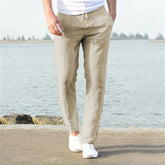 Men’s Cotton Linen Casual Pants