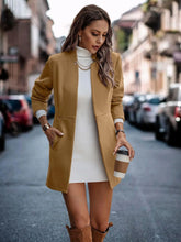 Womens Stand Collar Street Coat