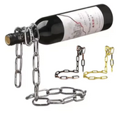 Tabletop Iron Chain Wine Display