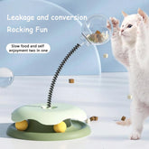 Rolling Food Dispensing Cat Toy