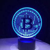 Bitcoin LED Mood Light for Room