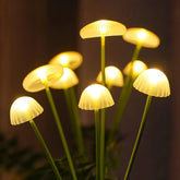 Dual Mode Solar Mushroom Lamp