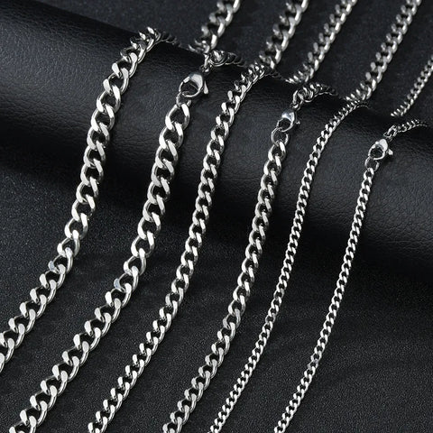 Classic Stainless Steel Curb Chain