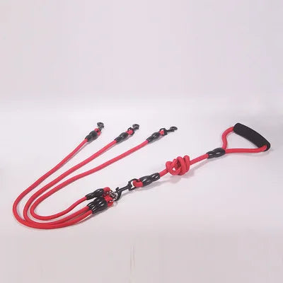 Double Dog Walking Rope Lead