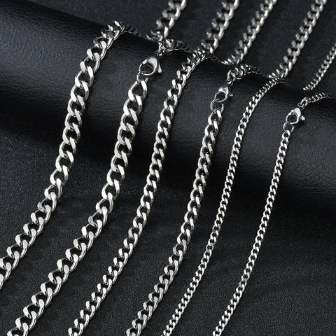 Classic Stainless Steel Curb Chain