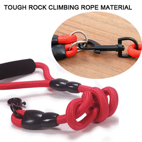 Double Dog Walking Rope Lead