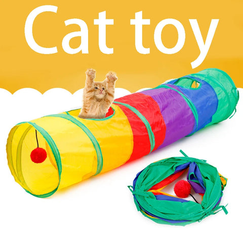 Puzzle Exercise Tunnel Toy for Pets