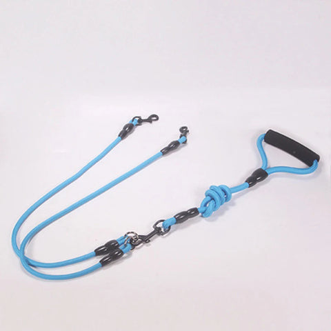 Double Dog Walking Rope Lead