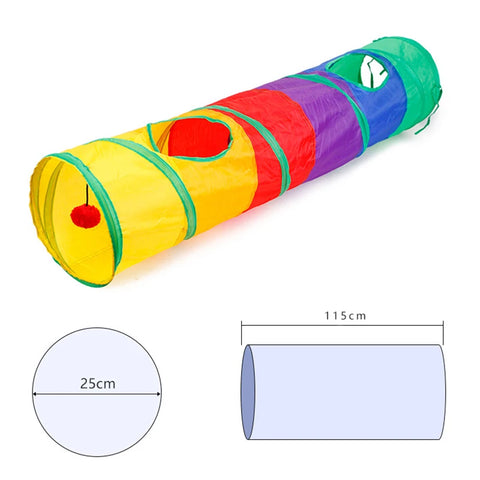 Puzzle Exercise Tunnel Toy for Pets