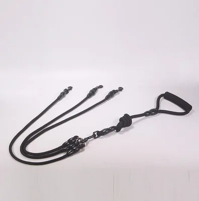 Double Dog Walking Rope Lead