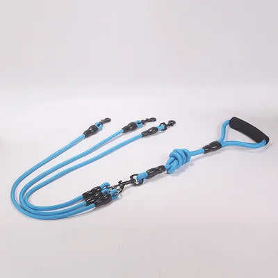 Double Dog Walking Rope Lead