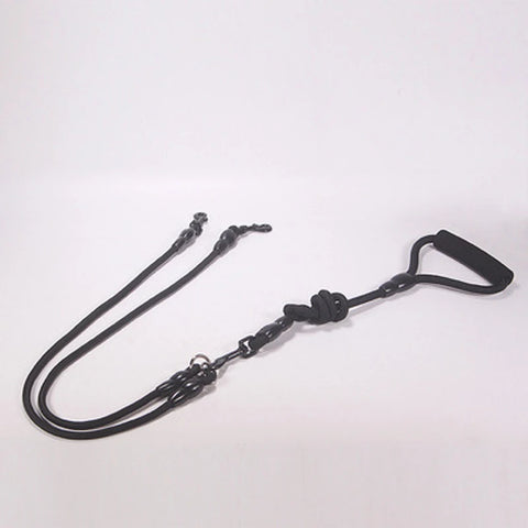 Double Dog Walking Rope Lead