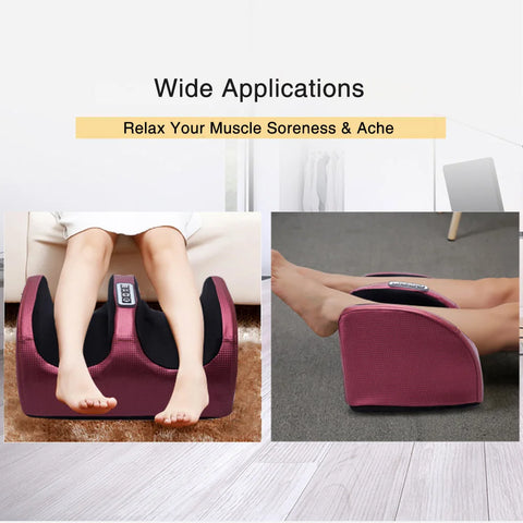 Electric Foot Massager with Heat Therapy