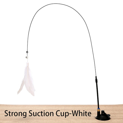 Bird Feather Cat Wand Interactive Toy