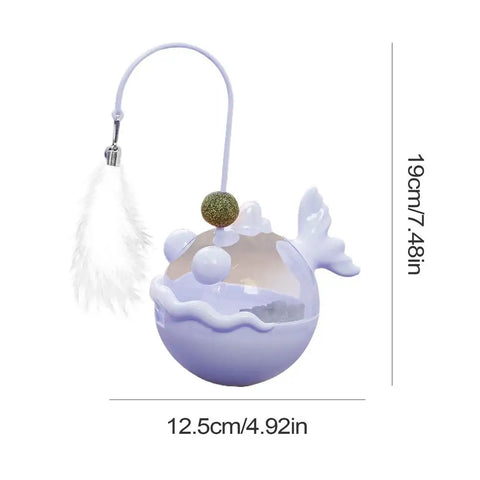 Interactive Cat Puzzle Feeder