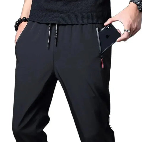 Men’s Straight Slim Fit Casual Pants