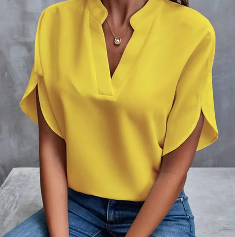 Elegant Women’s Casual Loose Pullover Top