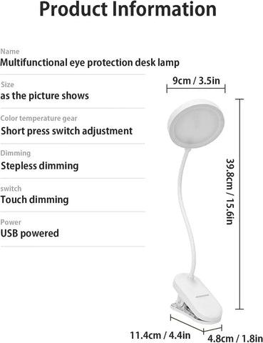 Flexible Rechargeable Bedside Lamp