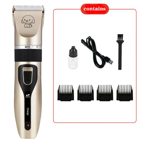 Electric Pet Hair Trimmer Set