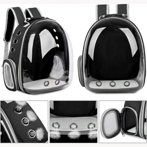 Transparent Dome Pet Backpack