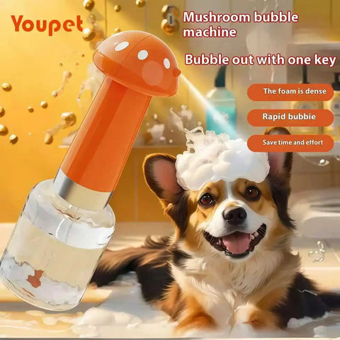 Dog Bathing Bubbler Accessory