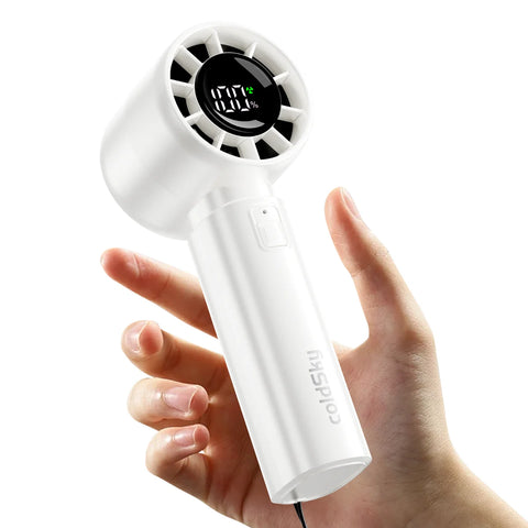 Portable Fan with Digital Display