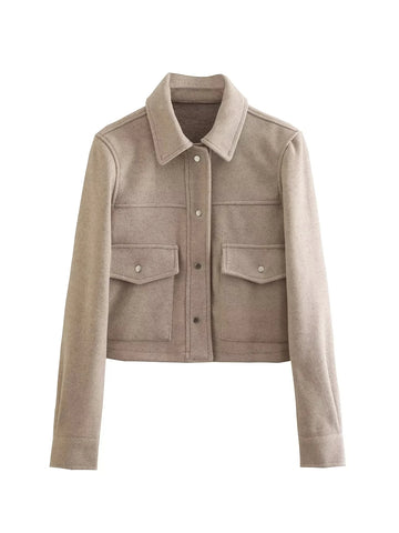 Fashionable Long Sleeve Coat for Women