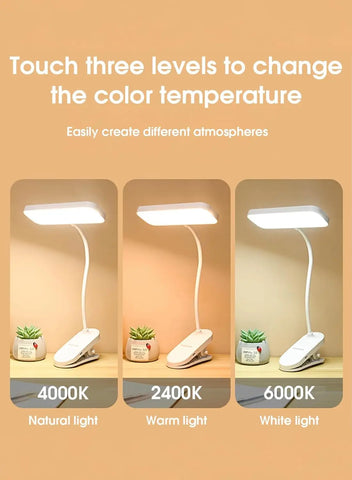 Flexible Rechargeable Bedside Lamp