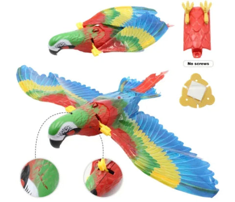 Hanging Simulation Bird Cat Toy