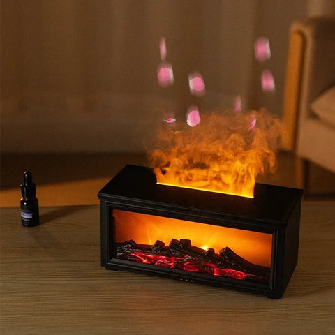 Desktop Colorful Flame Diffuser