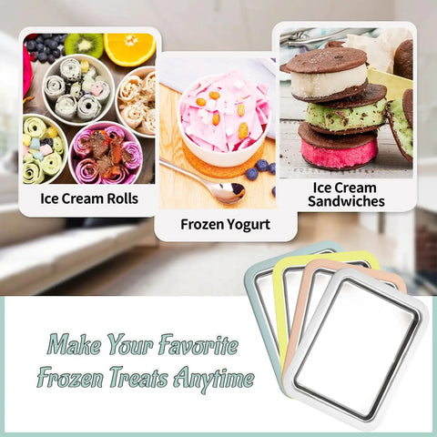 Multifunctional Ice Cream Maker Pan