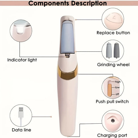 Automatic Pedicure Scrubber for Feet
