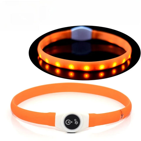 Waterproof Glowing Dog Collar