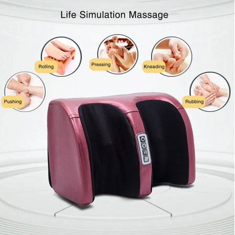 Electric Foot Massager with Heat Therapy