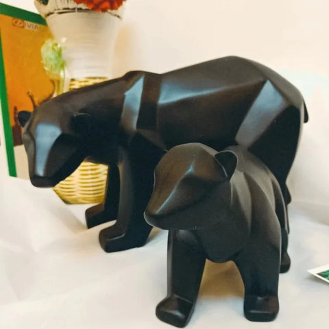 Wine Cabinet Polar Bear Craft Artwork