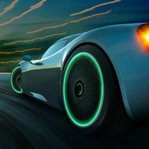 Fluorescent Car Motorcycle Valve Caps