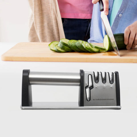 Multi-Stage Knife Sharpening Tool