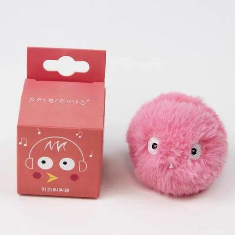 Plush Electric Cat Training Ball Toy