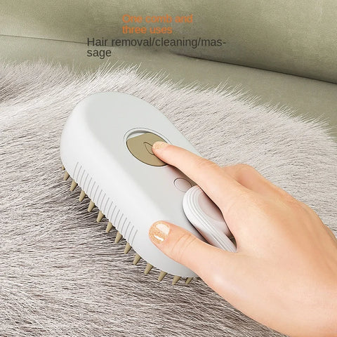 Cat Dog Grooming Comb with Spray