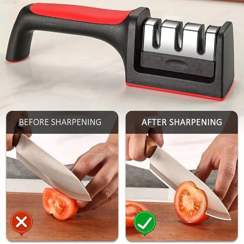 3 Purpose Kitchen Knife Sharpener