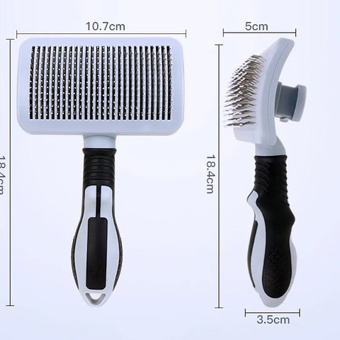 Dog Massage Comb Self Cleaning