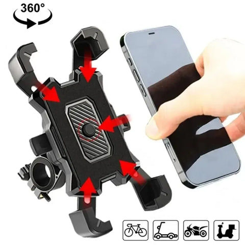 Non Slip Bicycle Phone Mount Stand