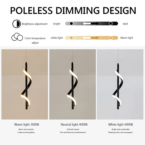 Modern LED Hanging Ceiling Lamp