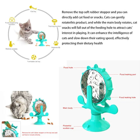 Automatic Cat Turntable Toy