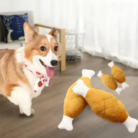 Interactive Plush Toy for Dogs