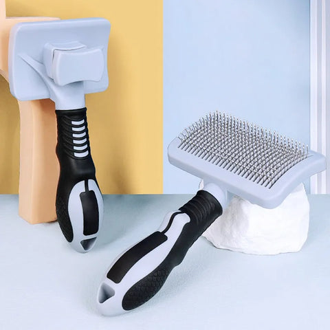 Dog Massage Comb Self Cleaning